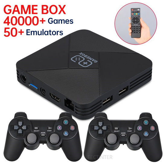 Dual-System 4K TV Game Player Video Game Console Wireless